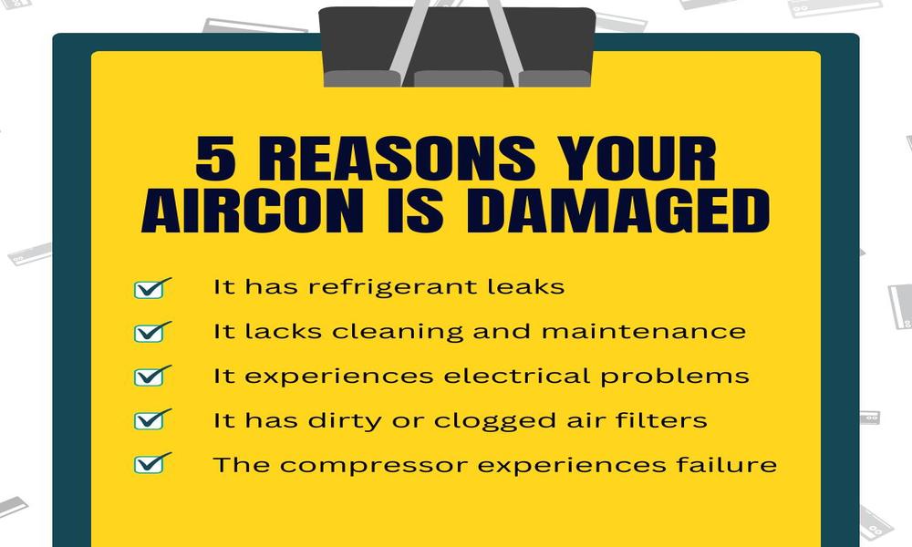 Aircon Maintenance - 5 Reasons Your Aircon Is Damaged